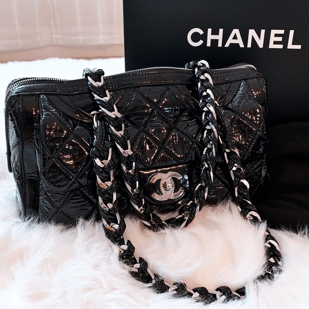 Black Chanel Patent Bag (limited edition)